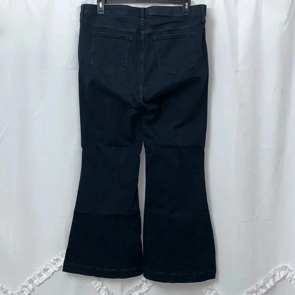 Women’s Torrid Wide Leg Dark Denim Jeans Size 18S EUC - Picture 6 of 10
